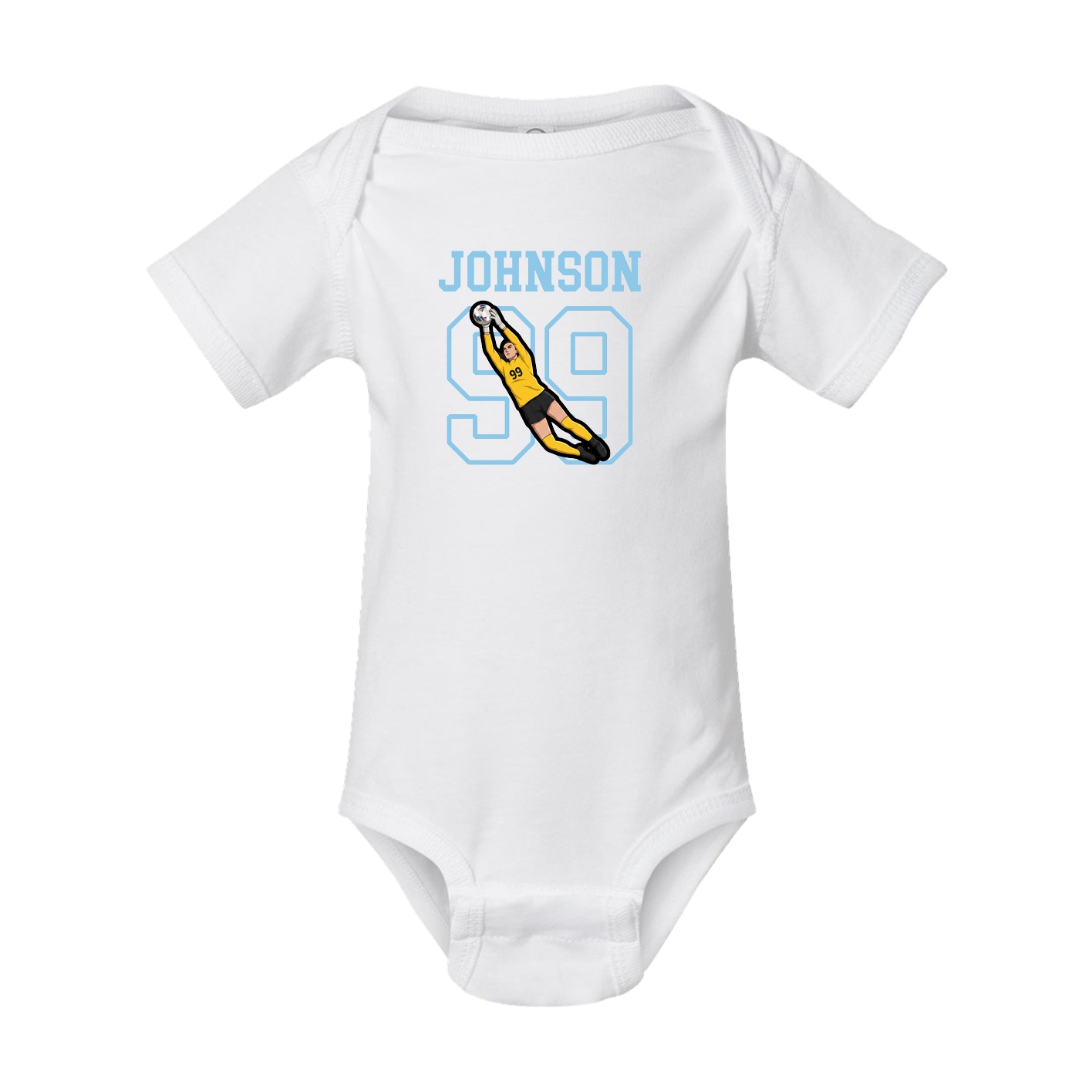 Baby Onesie — Shirsey in White