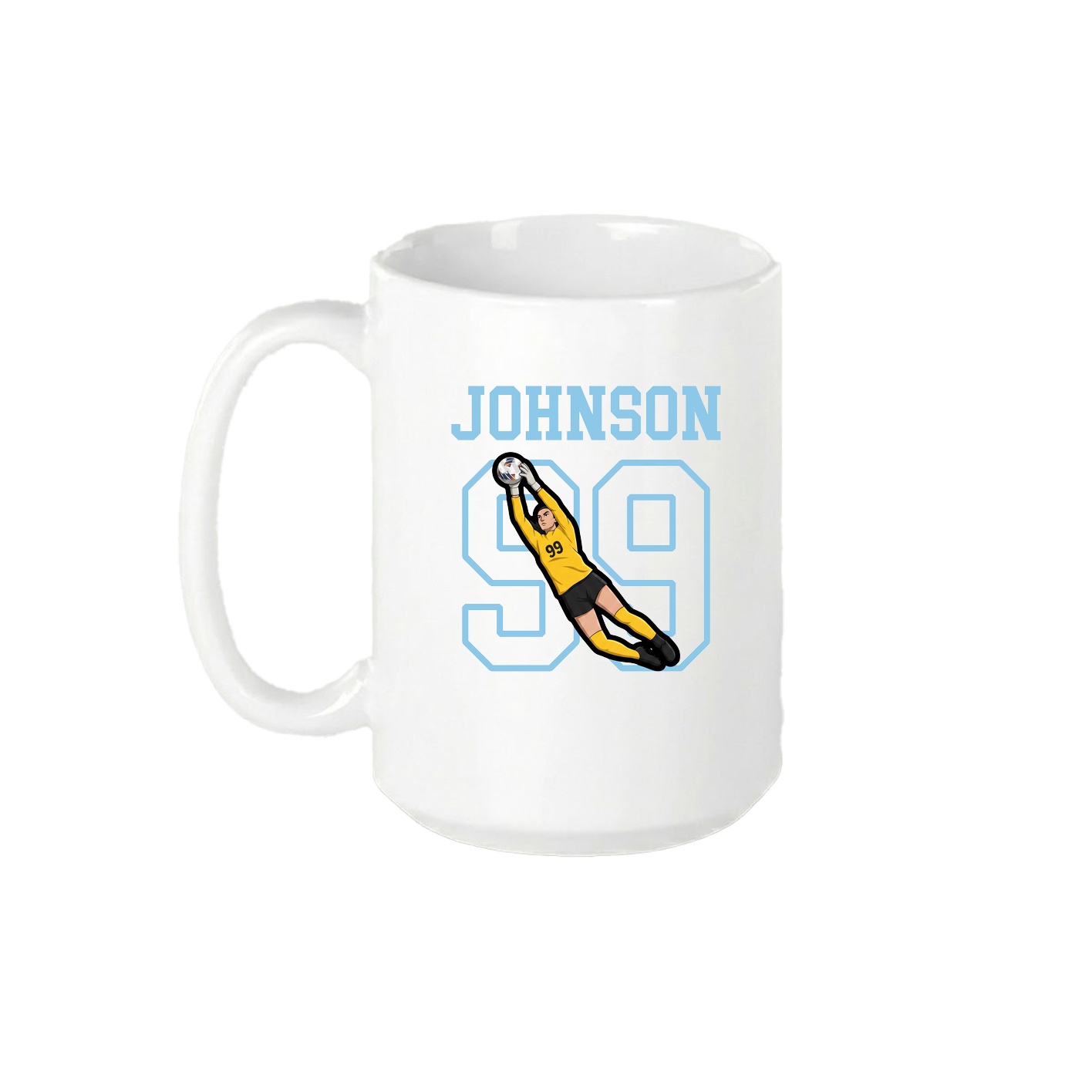 15oz Coffee Mug — Shirsey in White