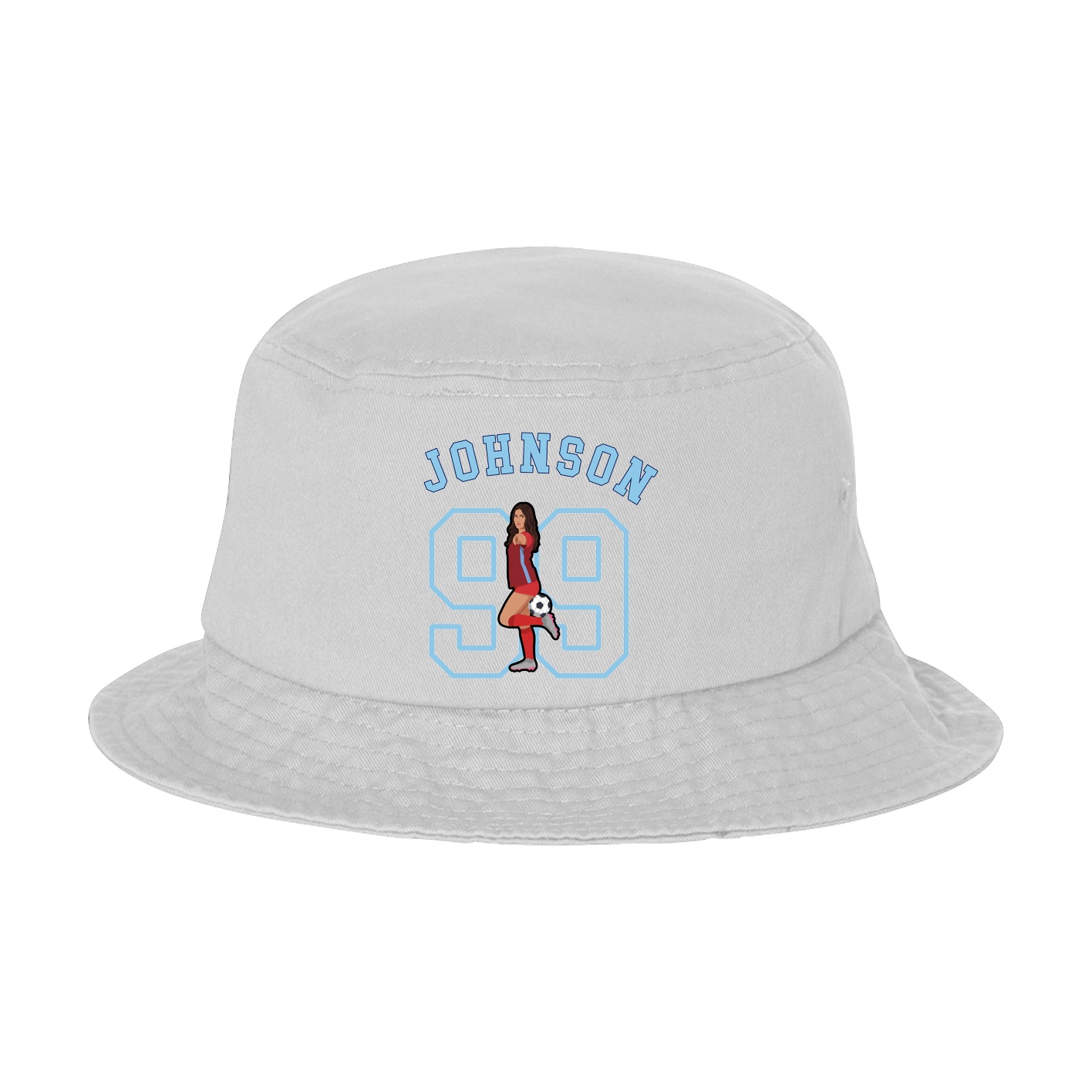 Bucket Cap — Shirsey Arch in White