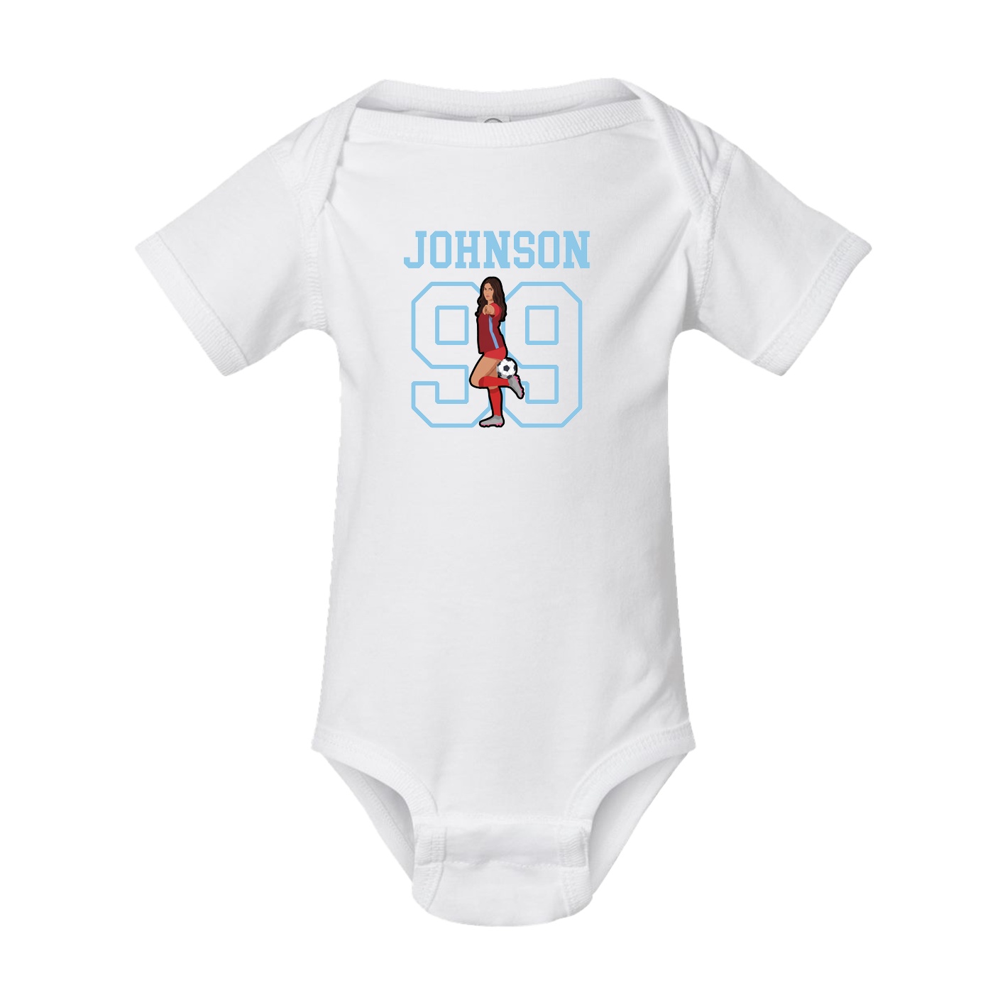 Baby Onesie — Shirsey in White