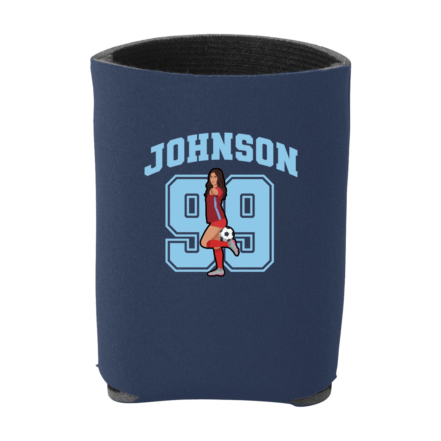 Can Holder — Number in Navy