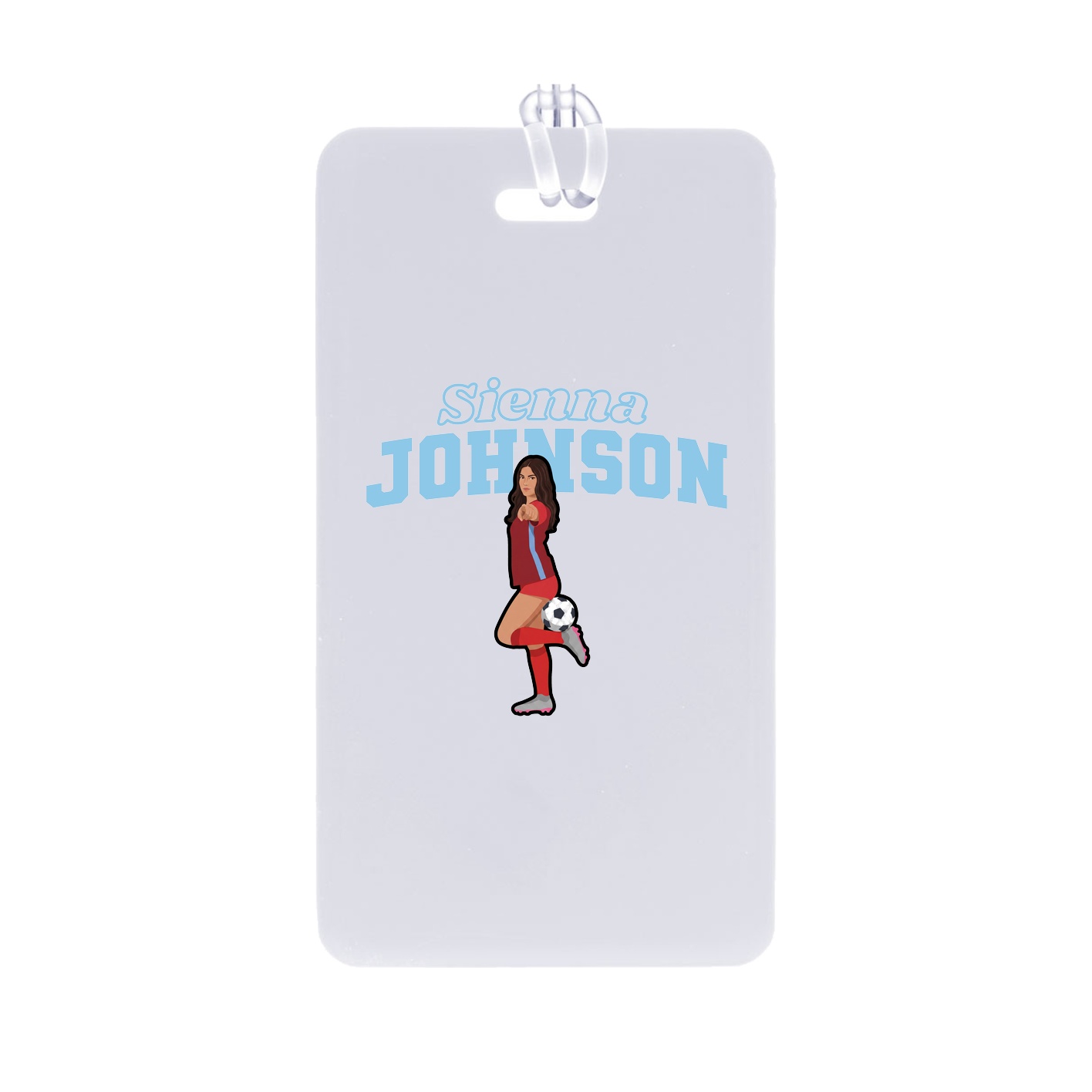 Bag Tag — Name Arch in Classic