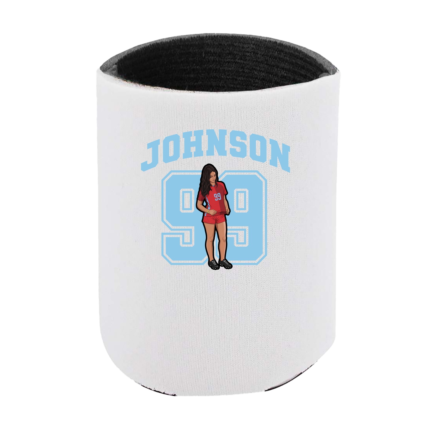 Can Holder — Number in White