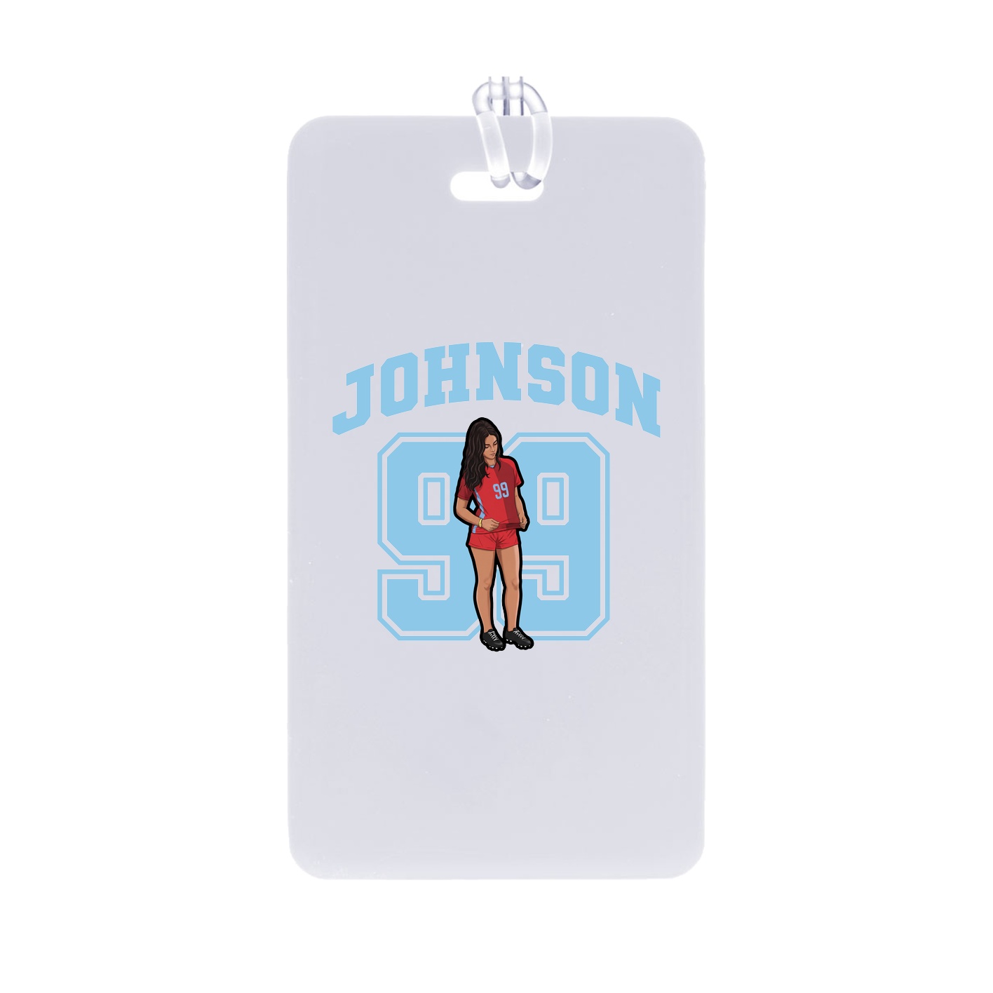 Bag Tag — Number in Classic