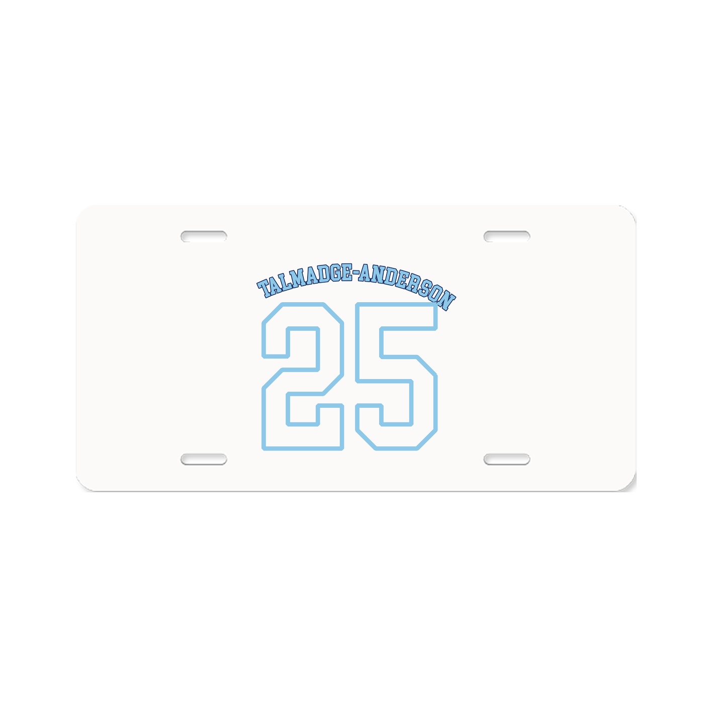License Plate — Shirsey Arch in Classic