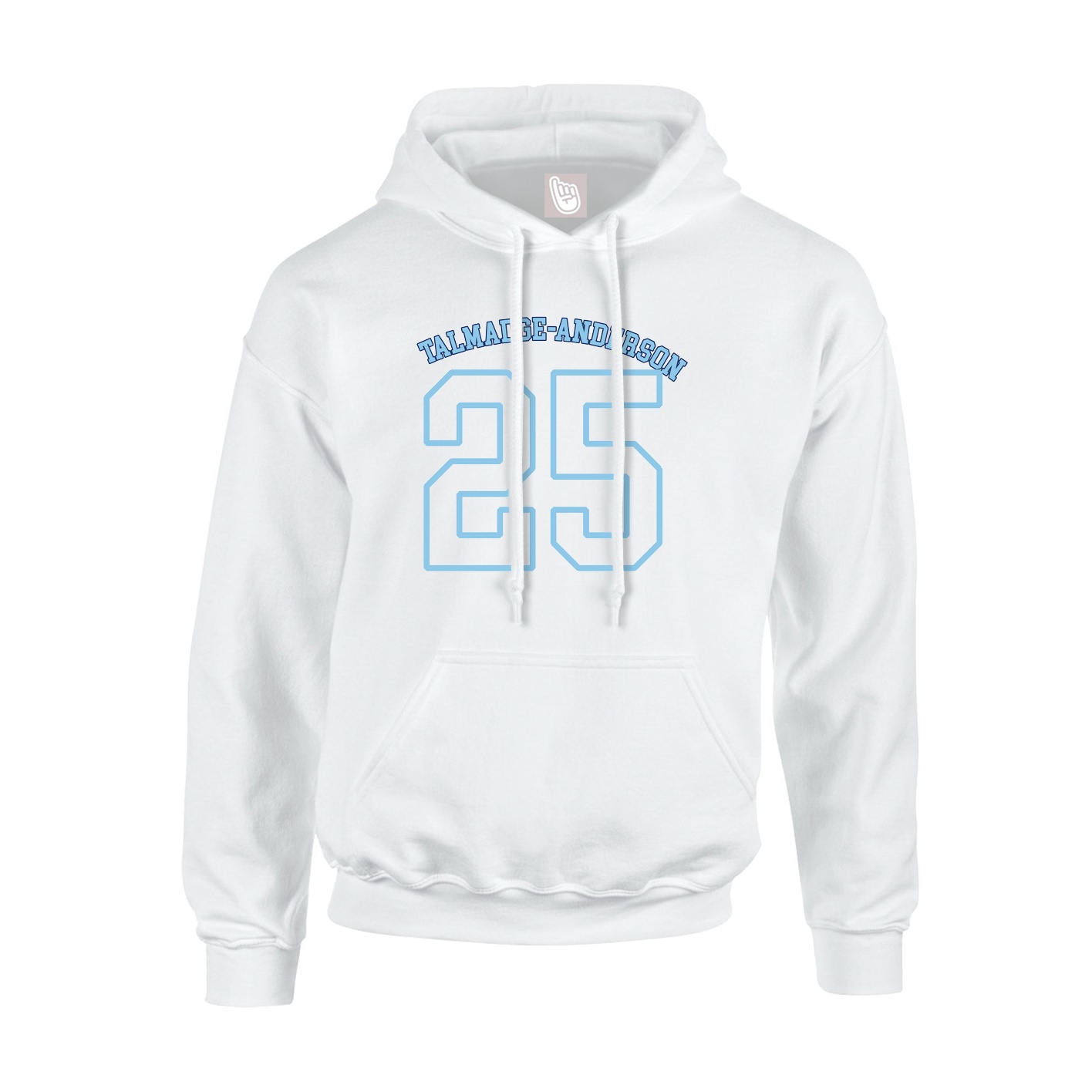 Hoodie — Shirsey Arch in White