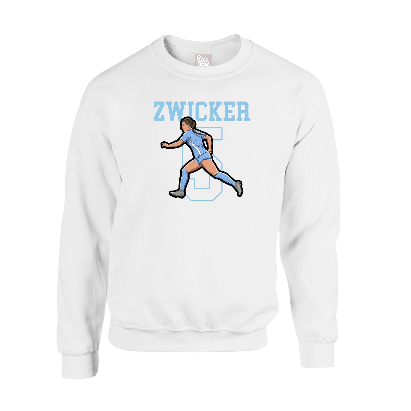 Fleece Crew — Shirsey in White