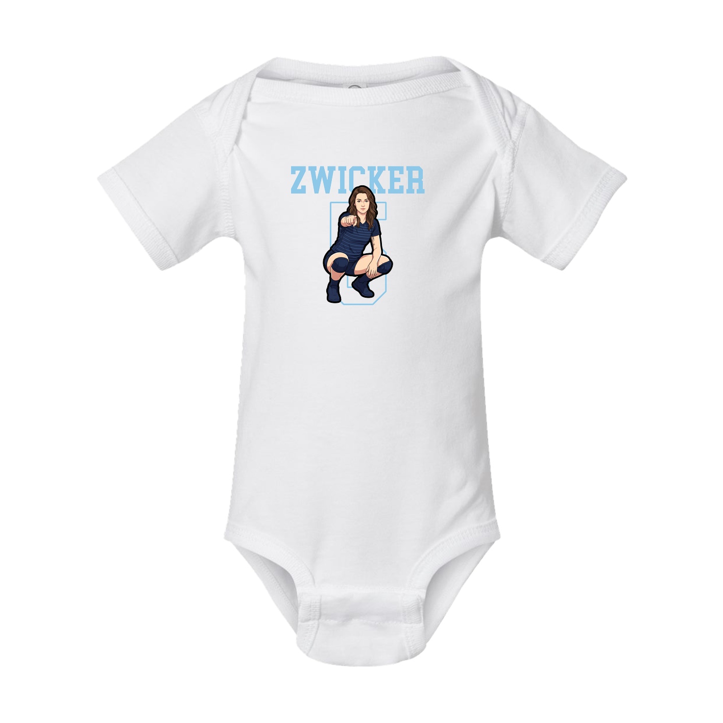 Baby Onesie — Shirsey in White