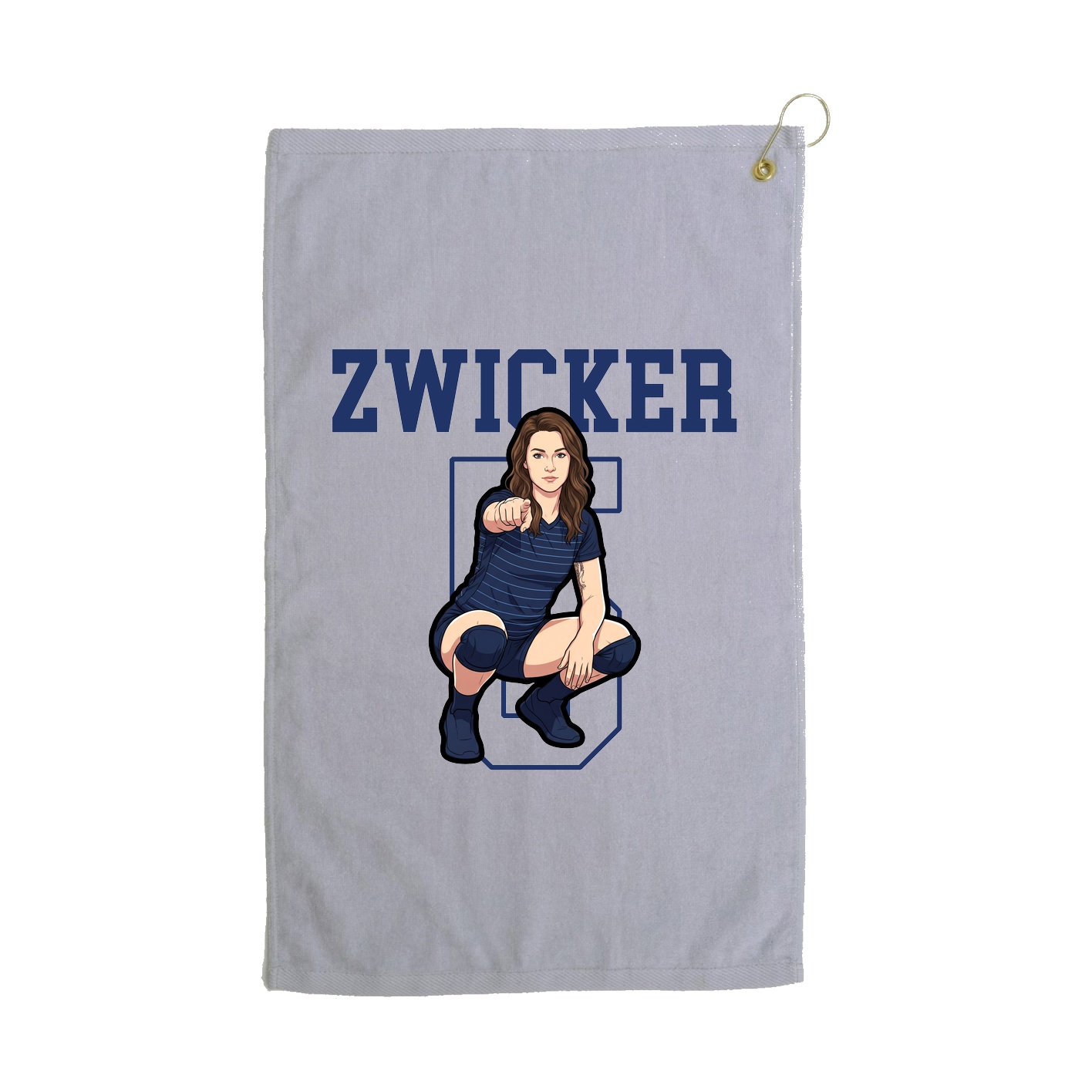 Golf Towel — Shirsey in Grey