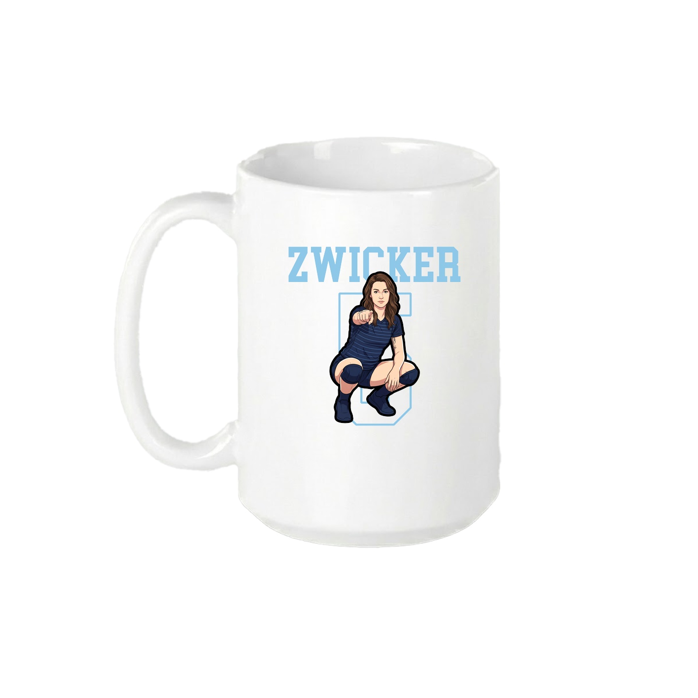 15oz Coffee Mug — Shirsey in White