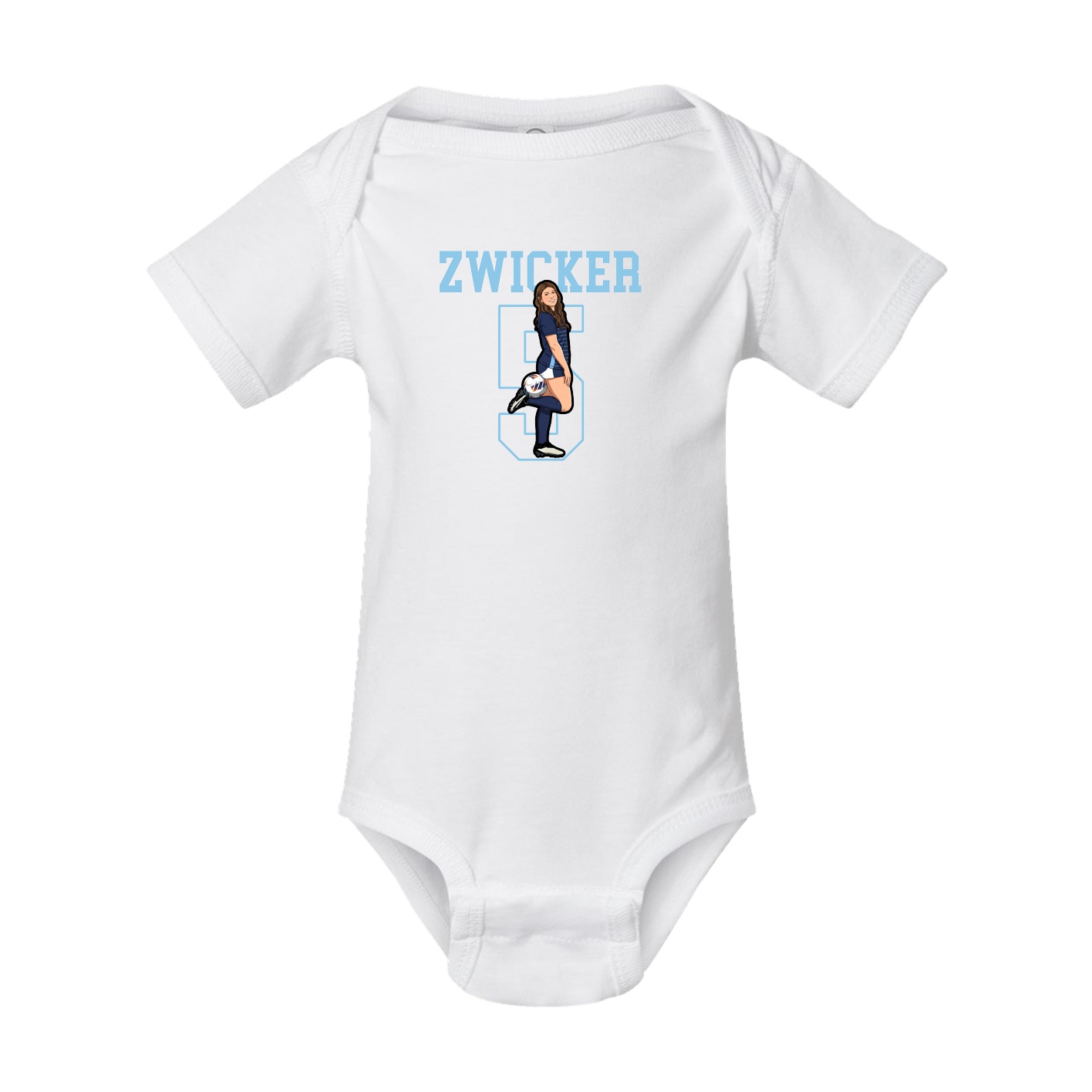 Baby Onesie — Shirsey in White