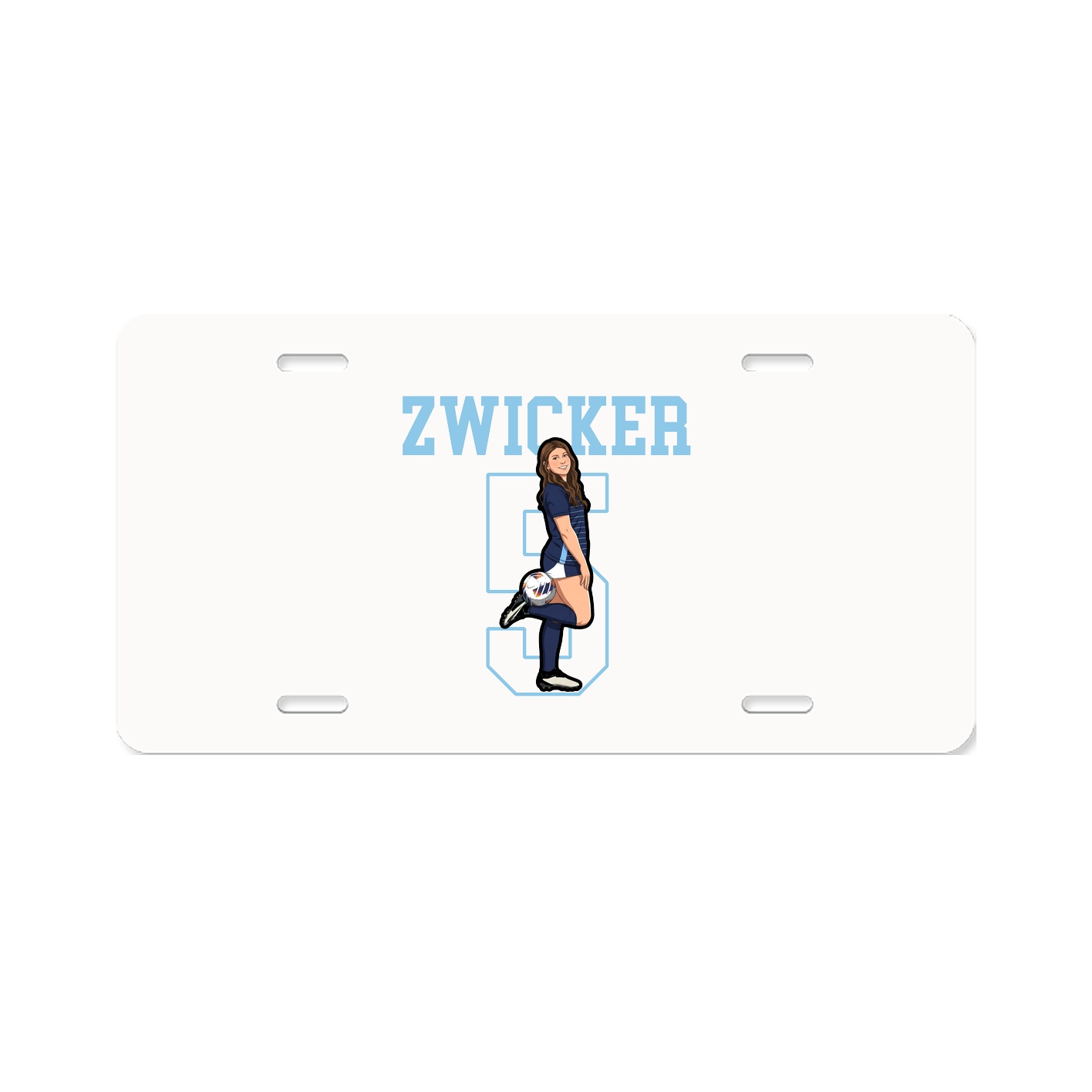 License Plate — Shirsey in Classic