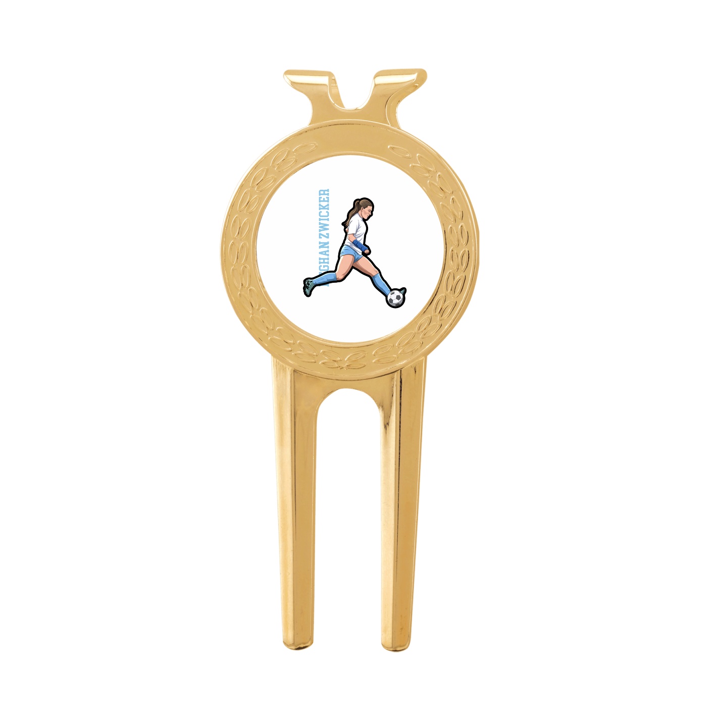 Divot Tool with Ball Marker — Name Vertical in Classic