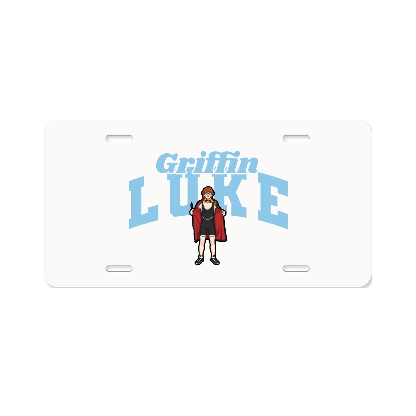 License Plate — Signature Arch in Classic