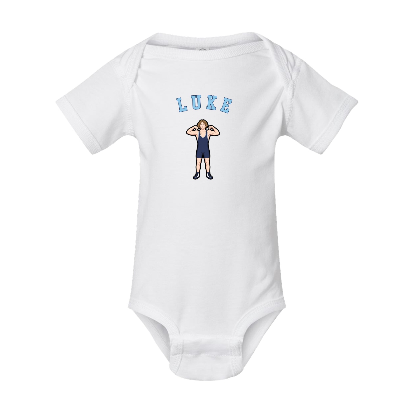 Baby Onesie — Shirsey Arch in White