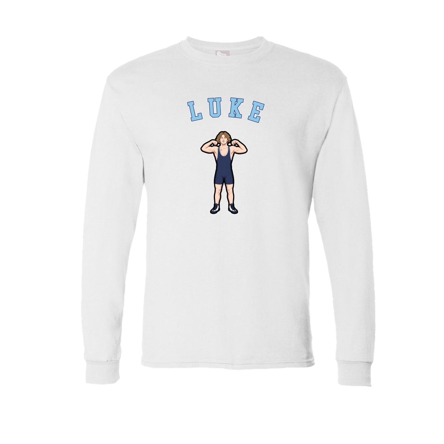 Long Sleeve Tee — Shirsey Arch in White