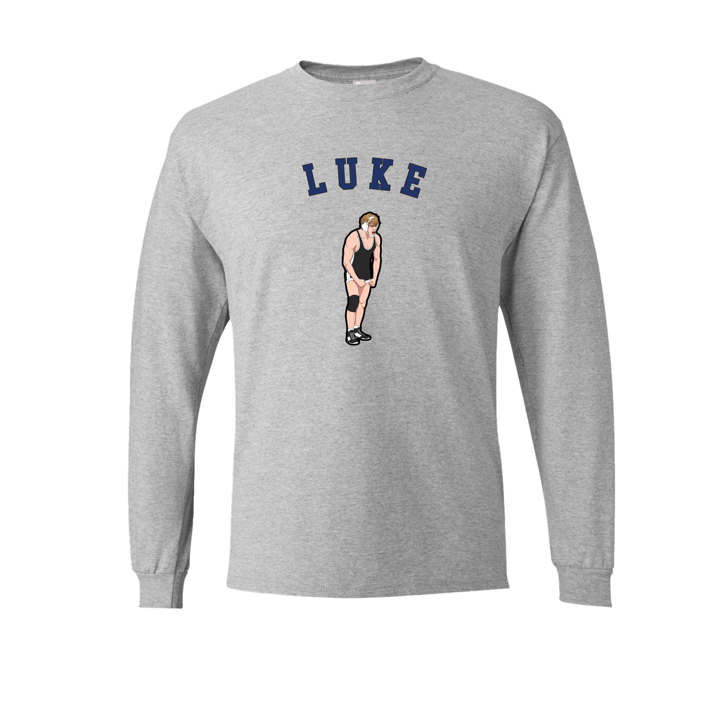 Long Sleeve Tee — Shirsey Arch in Grey