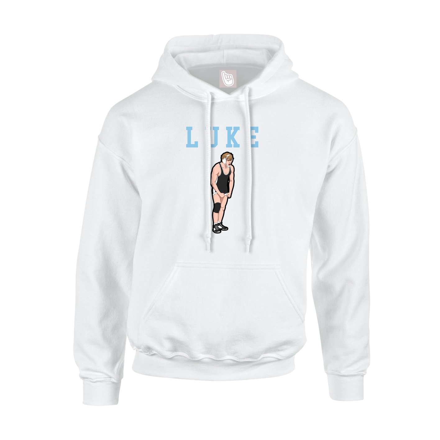 Youth Hoodie — Shirsey in White