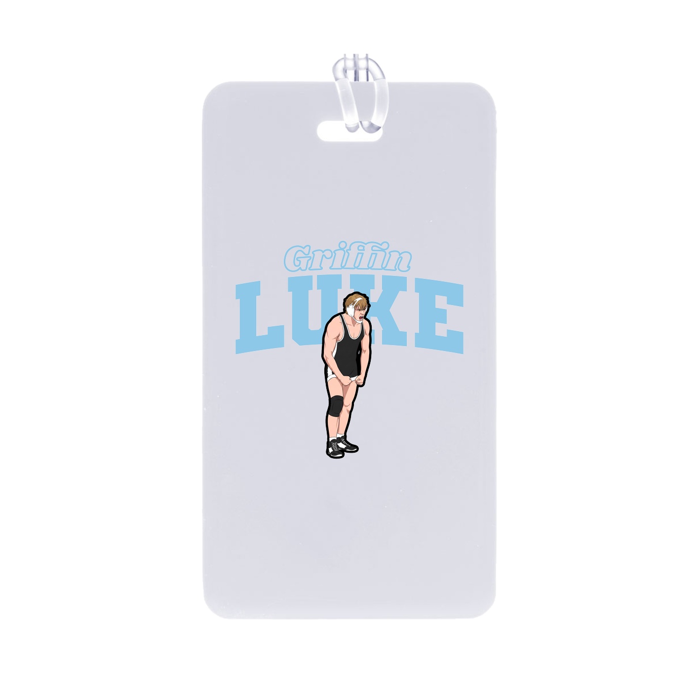 Bag Tag — Name Arch in Classic