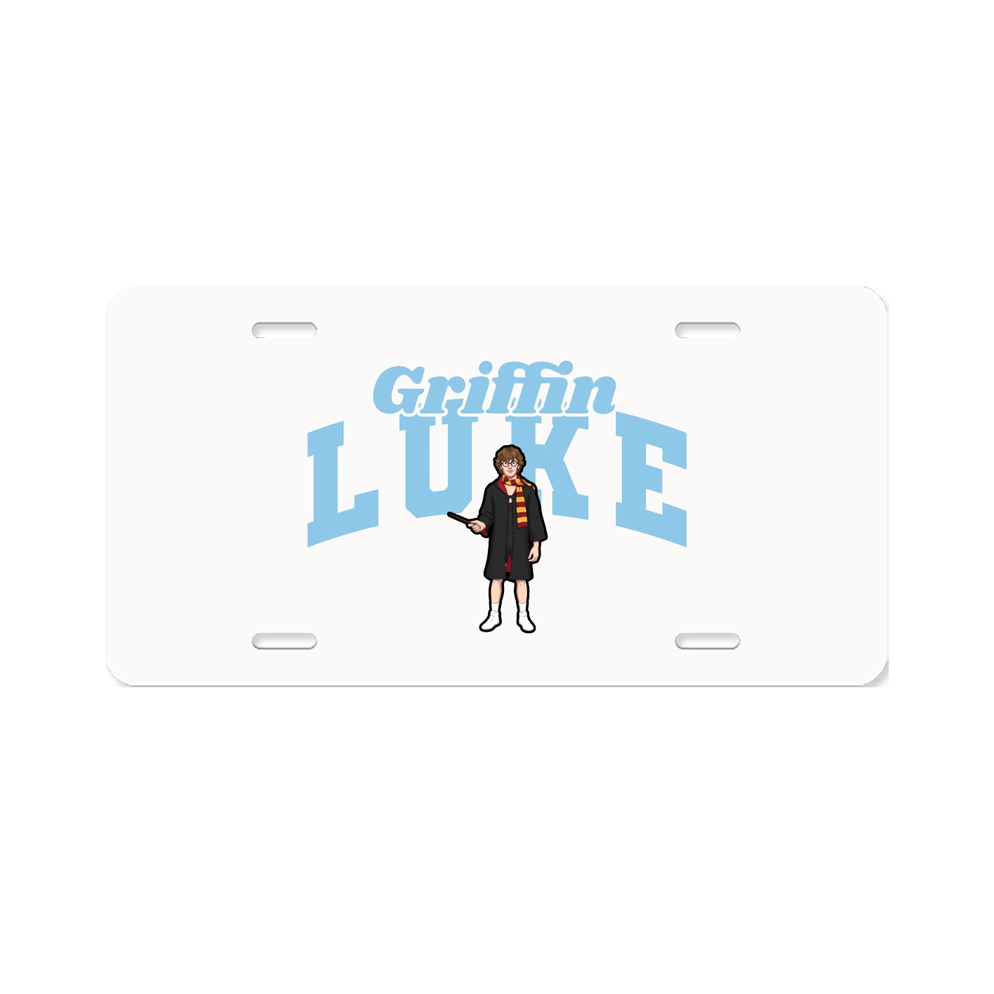 License Plate — Signature Arch in Classic