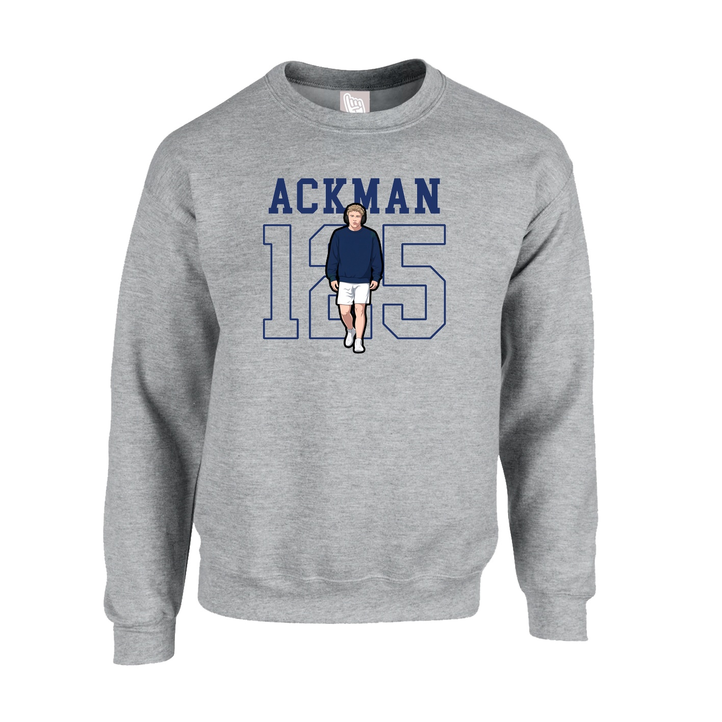 Fleece Crew — Shirsey in Grey