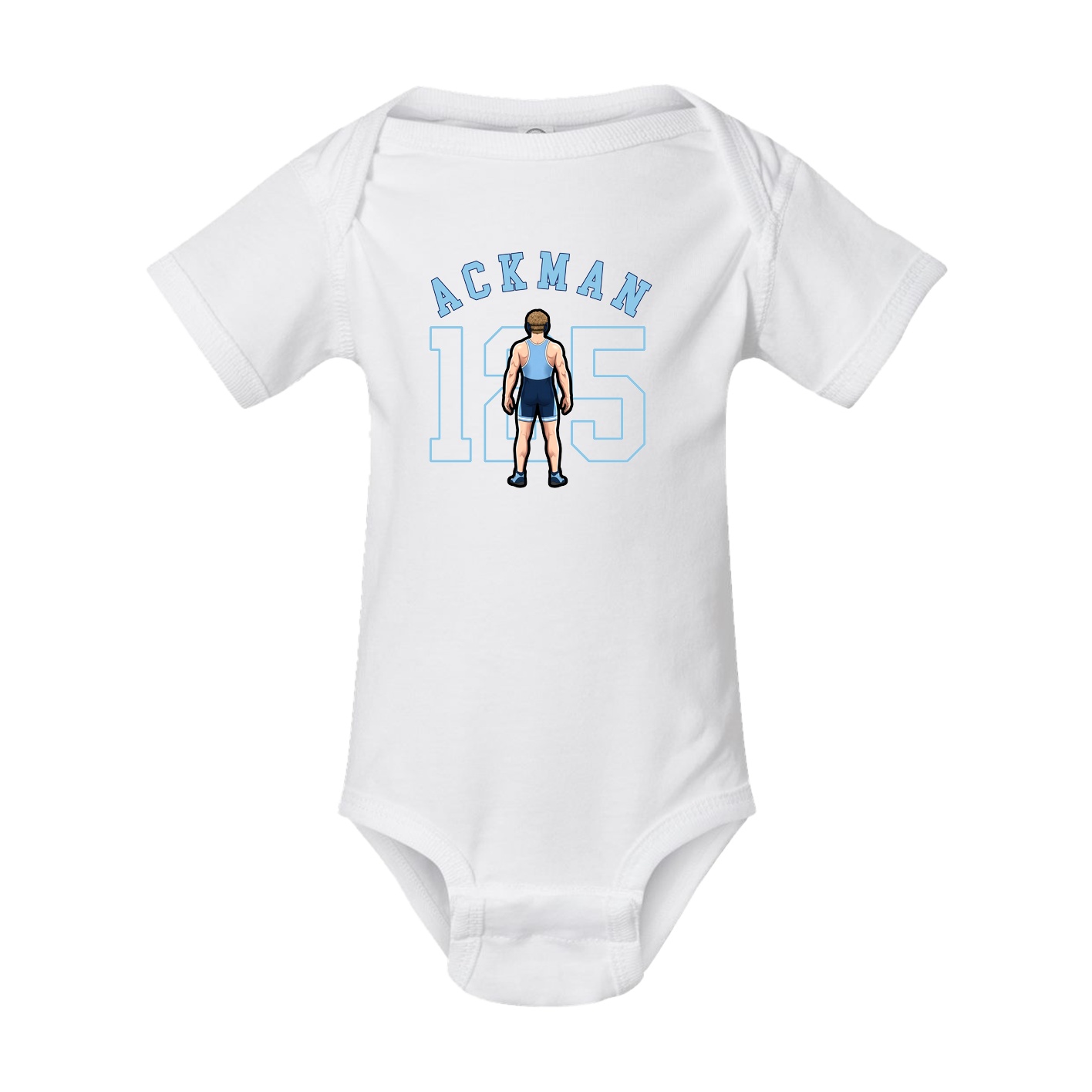 Baby Onesie — Shirsey Arch in White