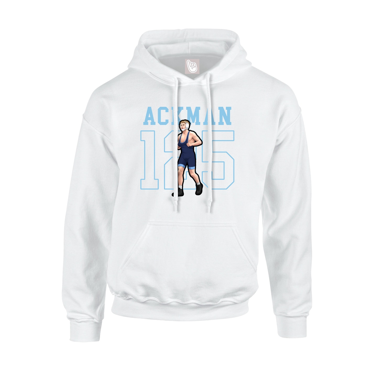 Hoodie — Shirsey in White