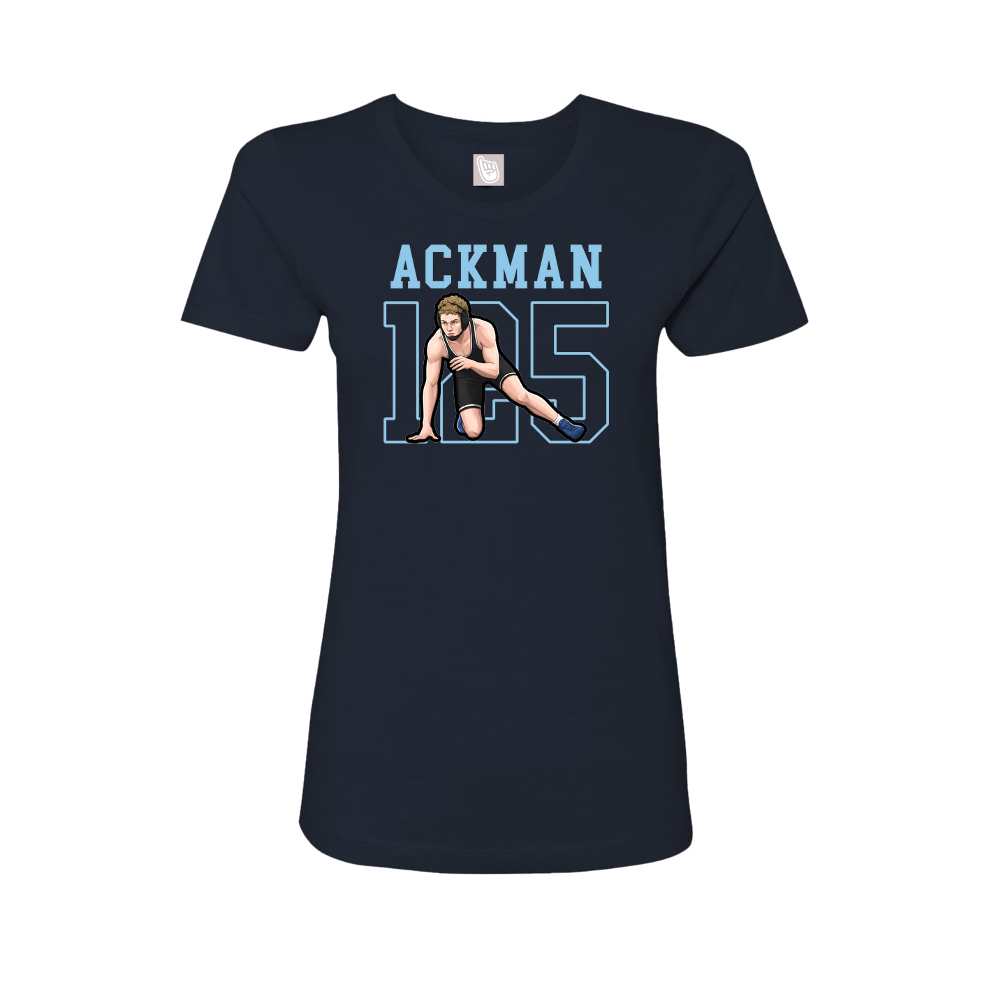 Fitted Women's Tee — Shirsey in Navy