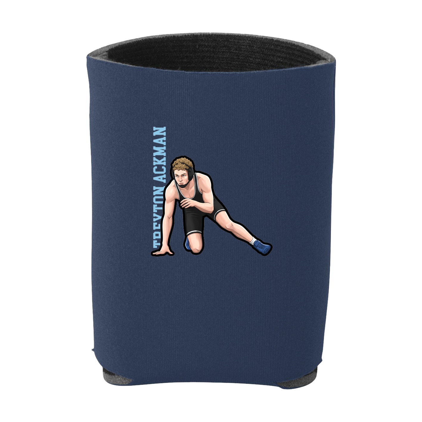 Can Holder — Name Vertical in Navy