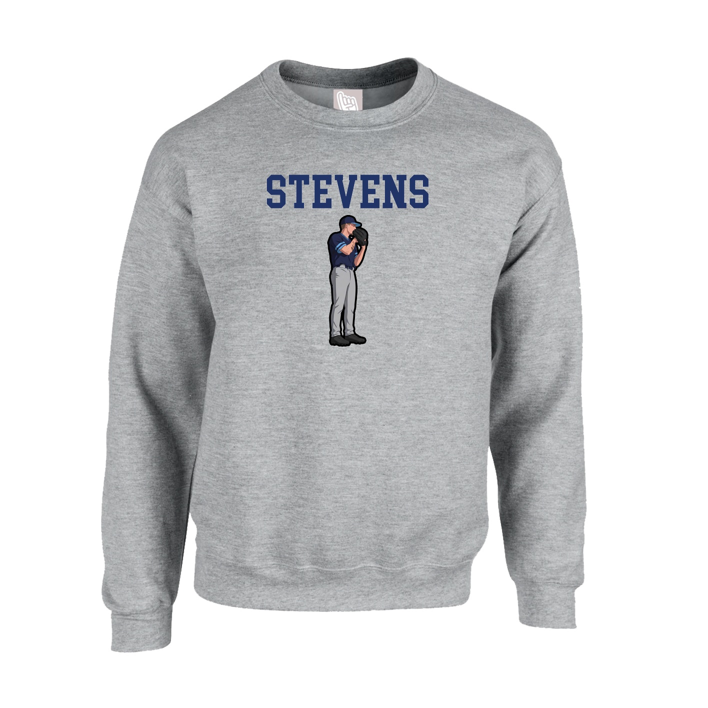 Fleece Crew — Shirsey in Grey