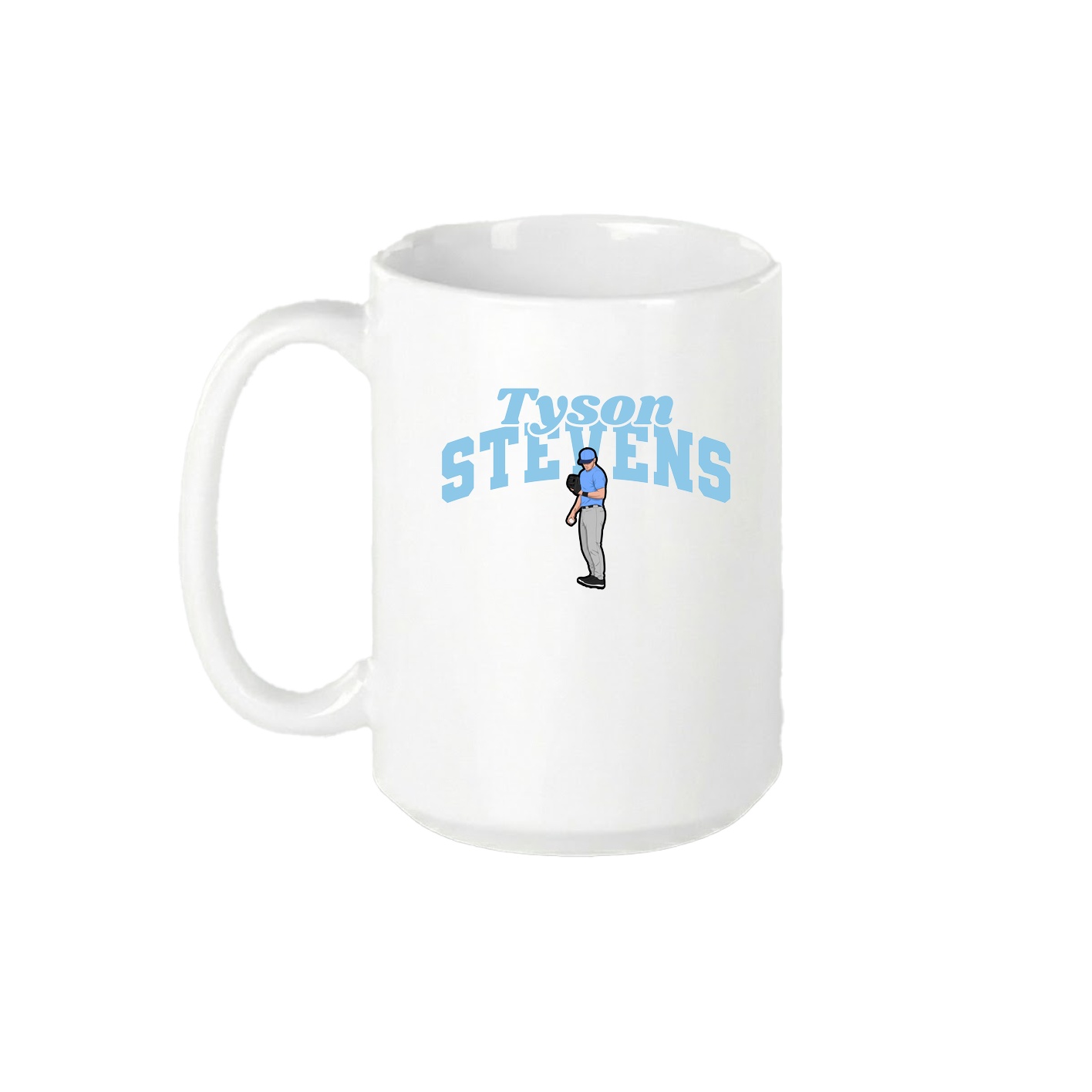 15oz Coffee Mug — Signature Arch in White