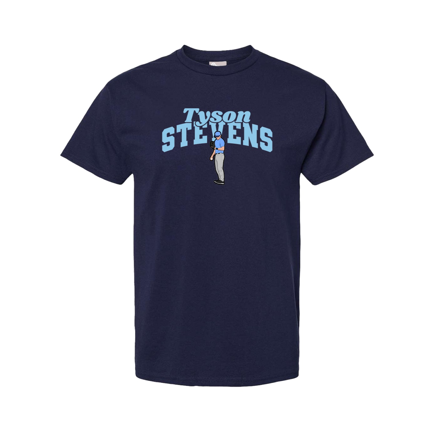 Youth Tee — Signature Arch in Navy
