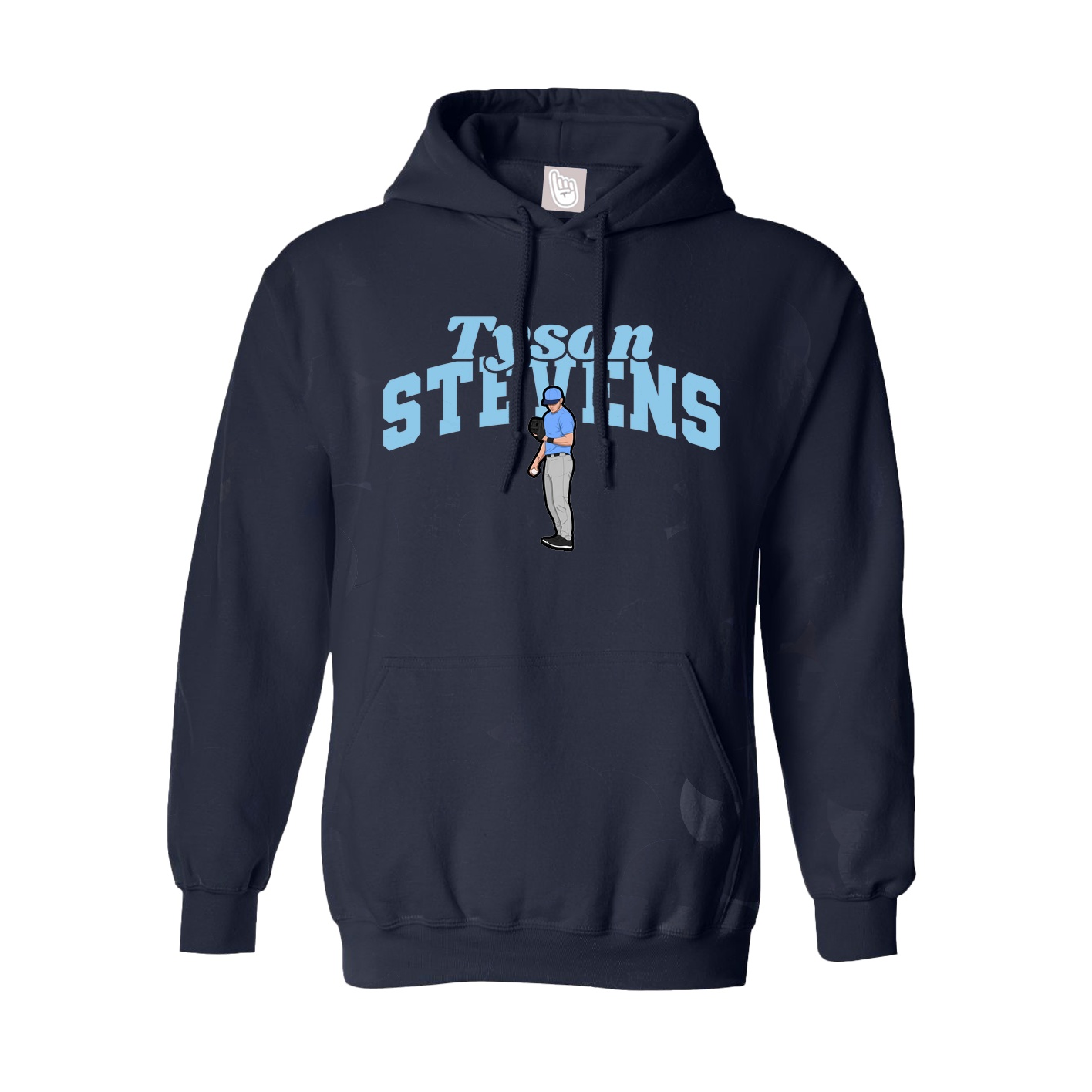 Hoodie — Signature Arch in Navy