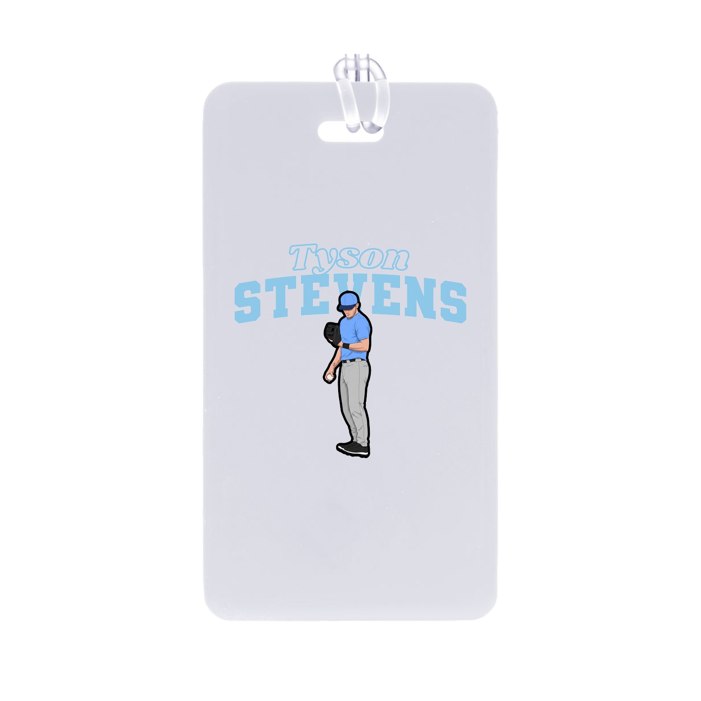 Bag Tag — Name Arch in Classic