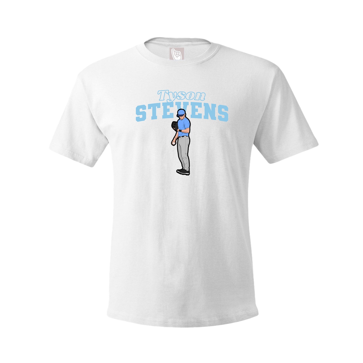 Tee — Name Arch in White