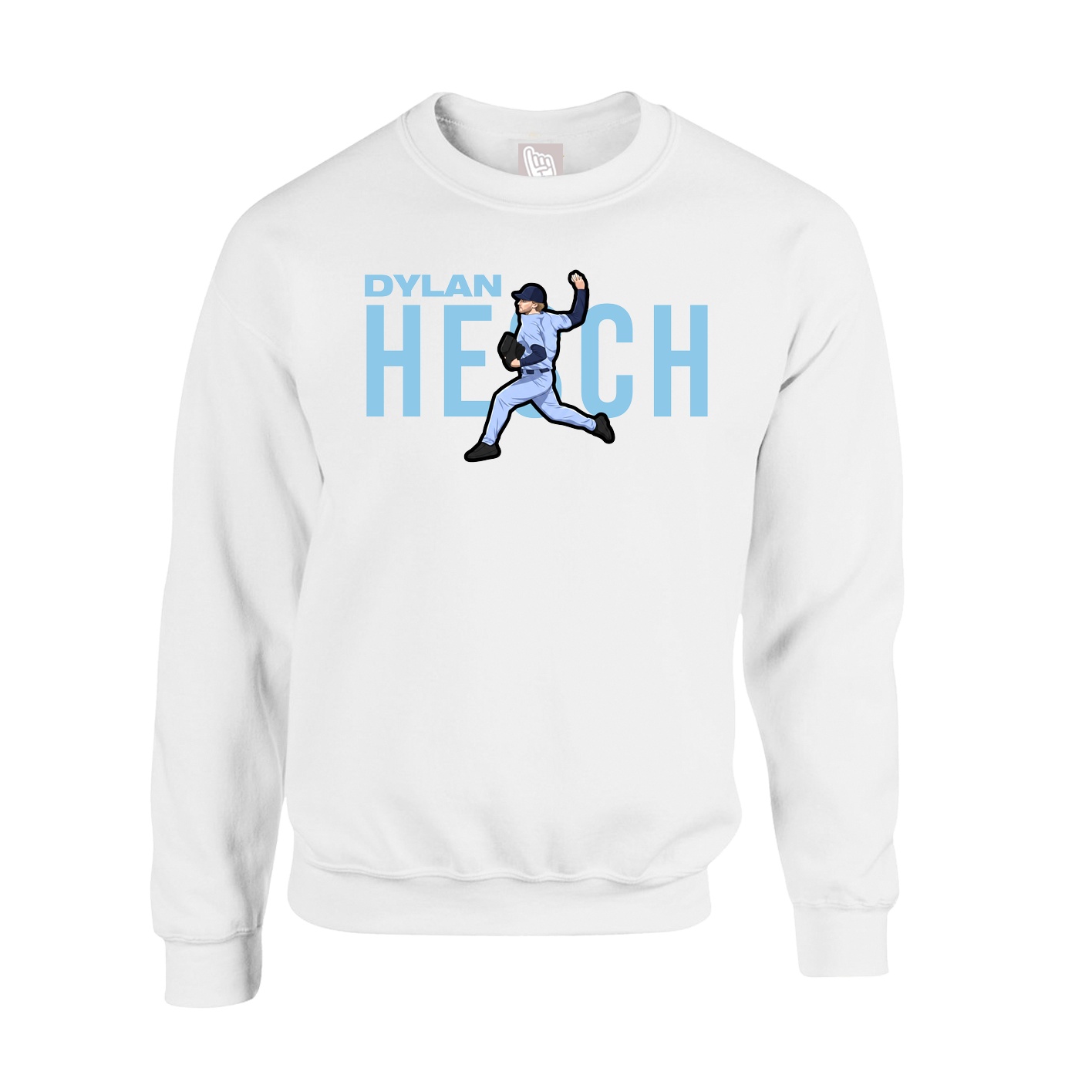 Fleece Crew — Player Name in White