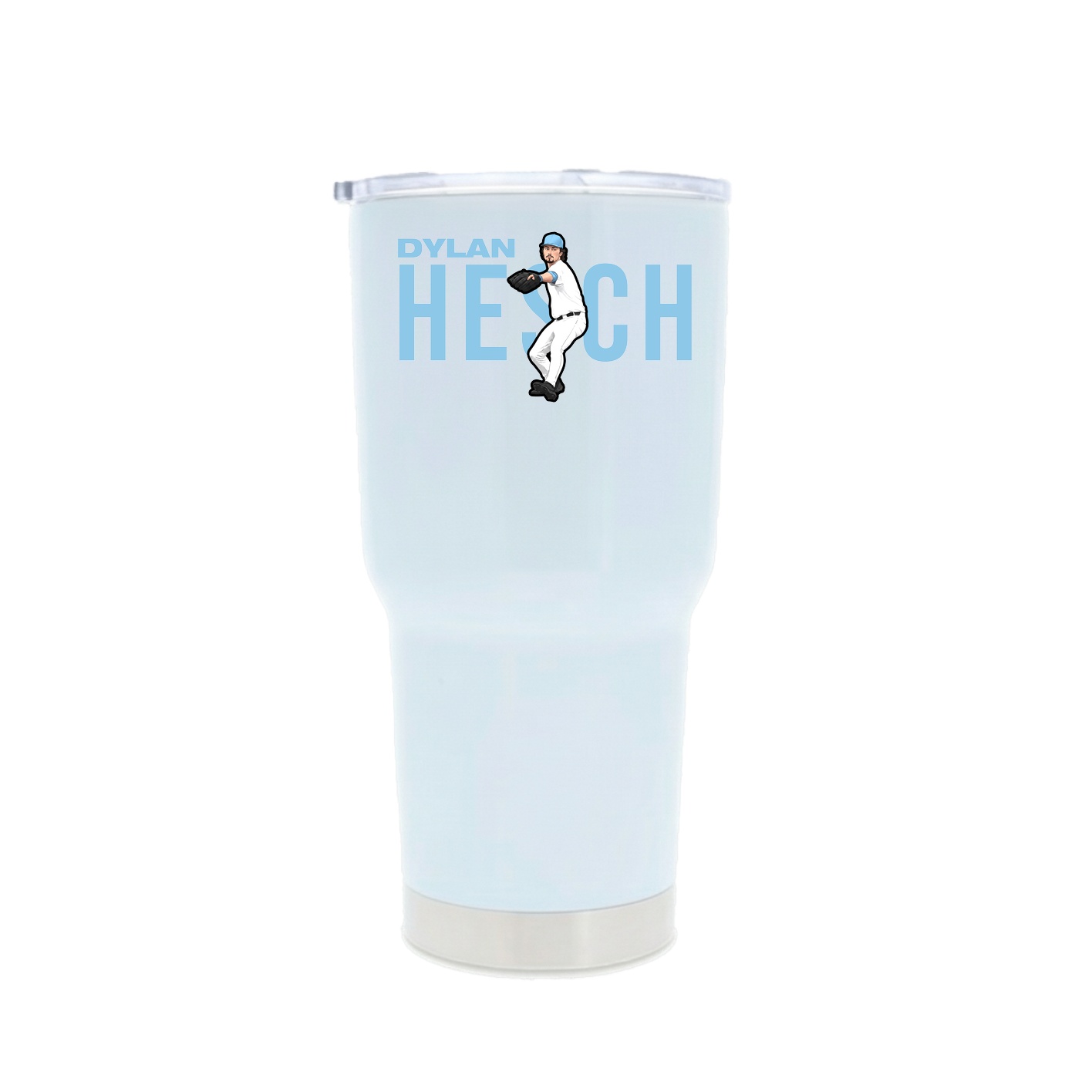 30oz Stainless Steel Tumbler — Player Name in White