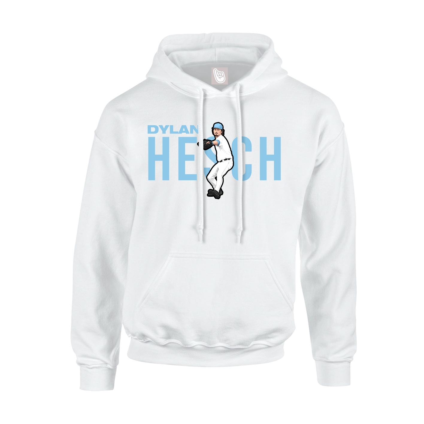 Hoodie — Player Name in White