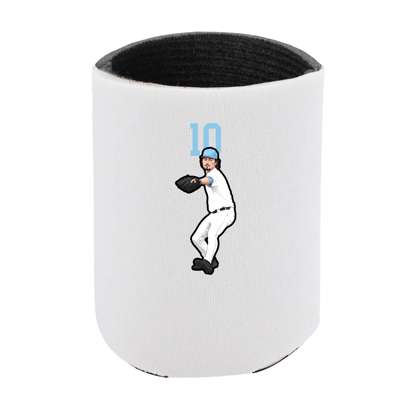 Can Holder — Number Top in White