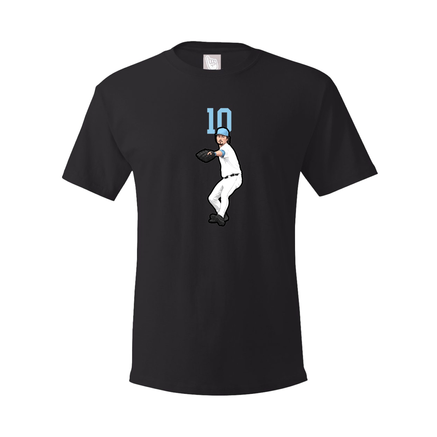 Tee — Number Top in Black