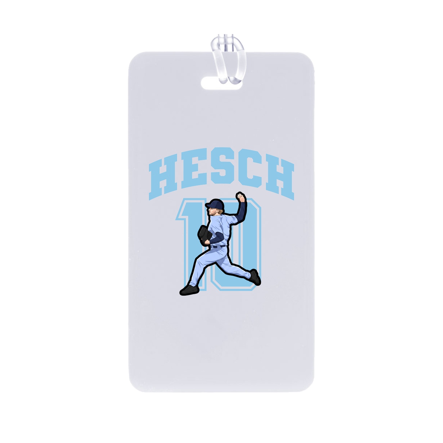 Bag Tag — Number in Classic