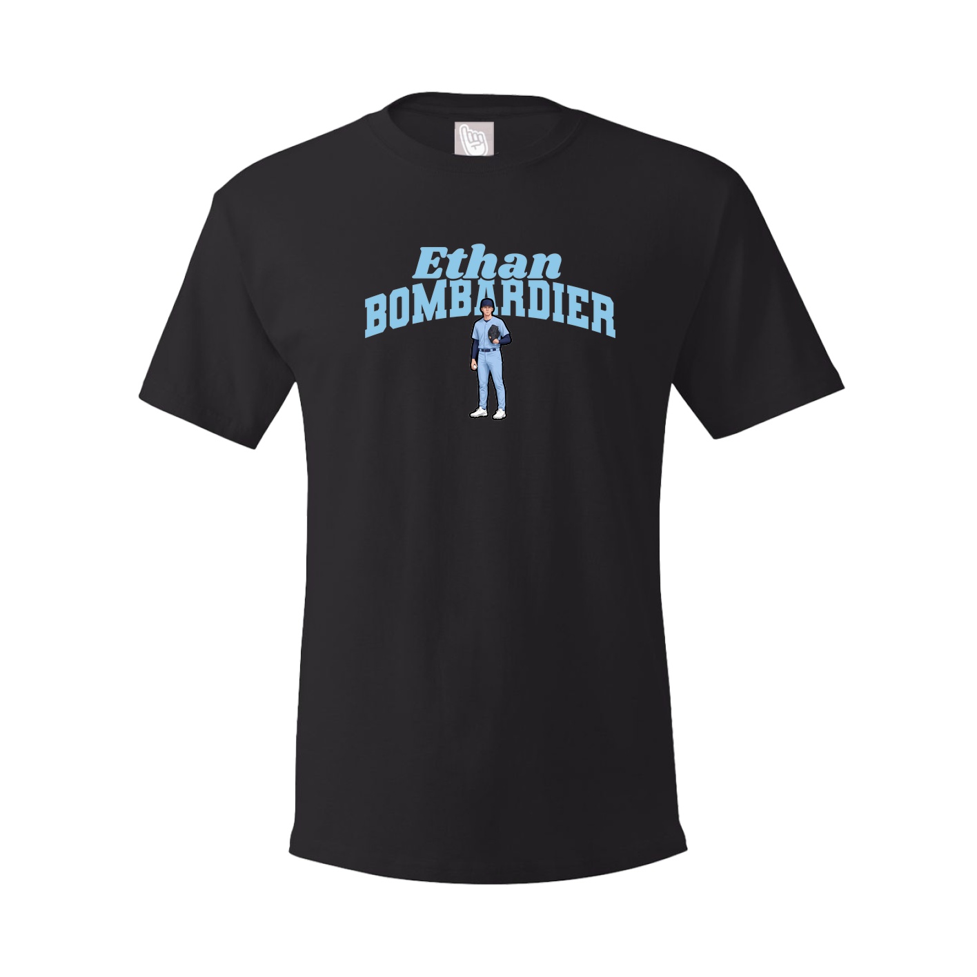 Youth Tee — Signature Arch in Black