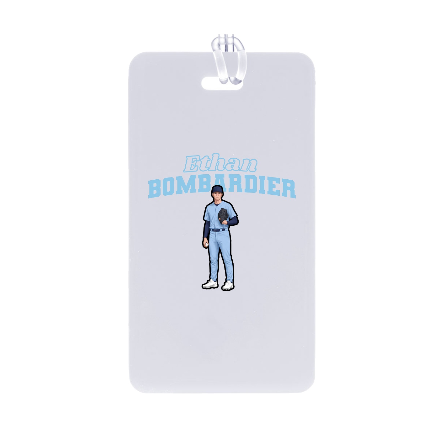 Bag Tag — Name Arch in Classic