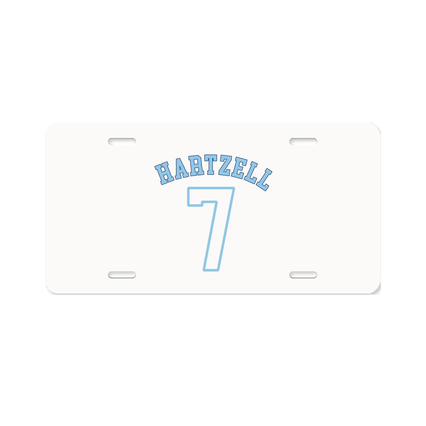 License Plate — Shirsey Arch in Classic