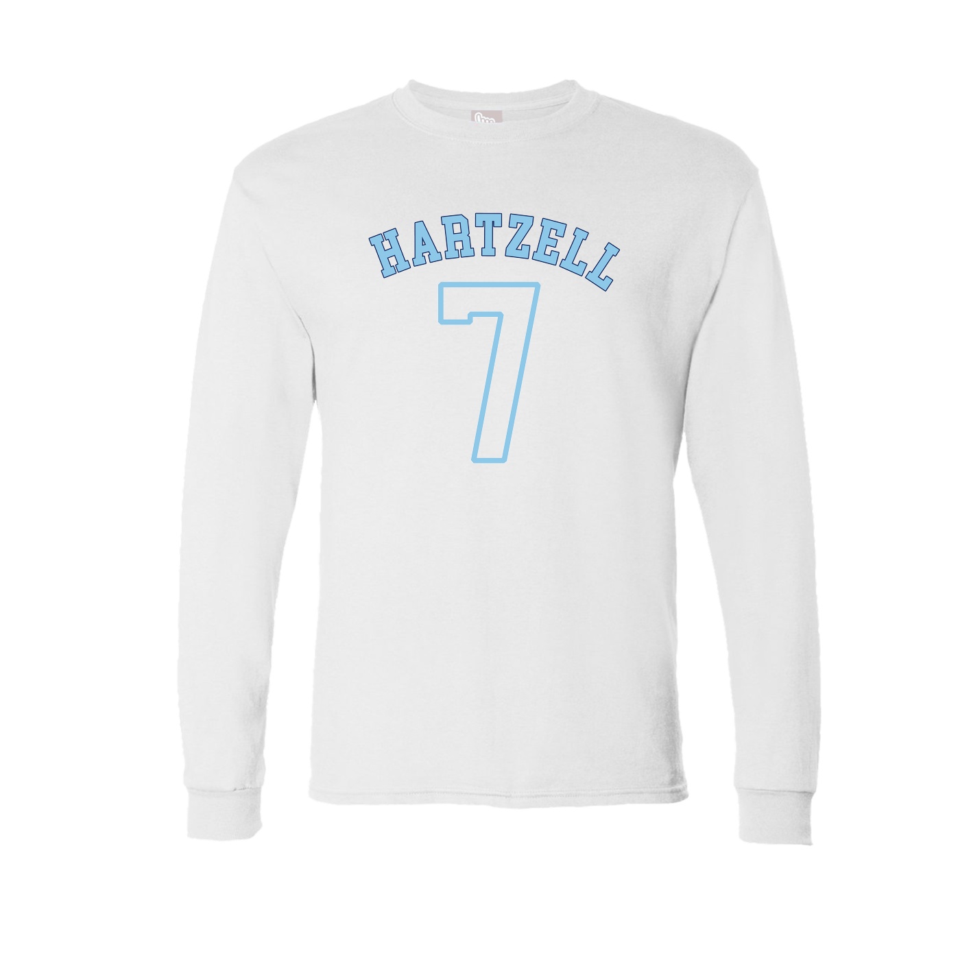 Long Sleeve Tee — Shirsey Arch in White