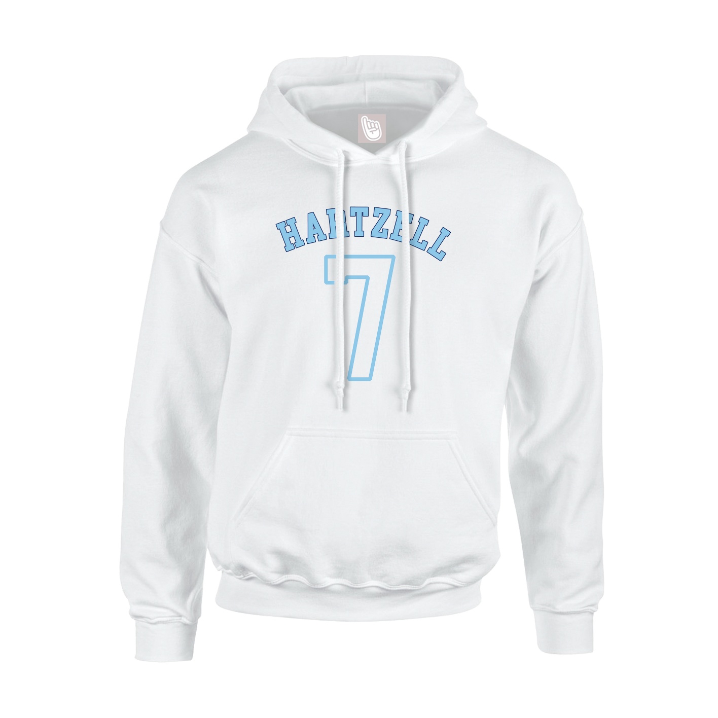 Hoodie — Shirsey Arch in White