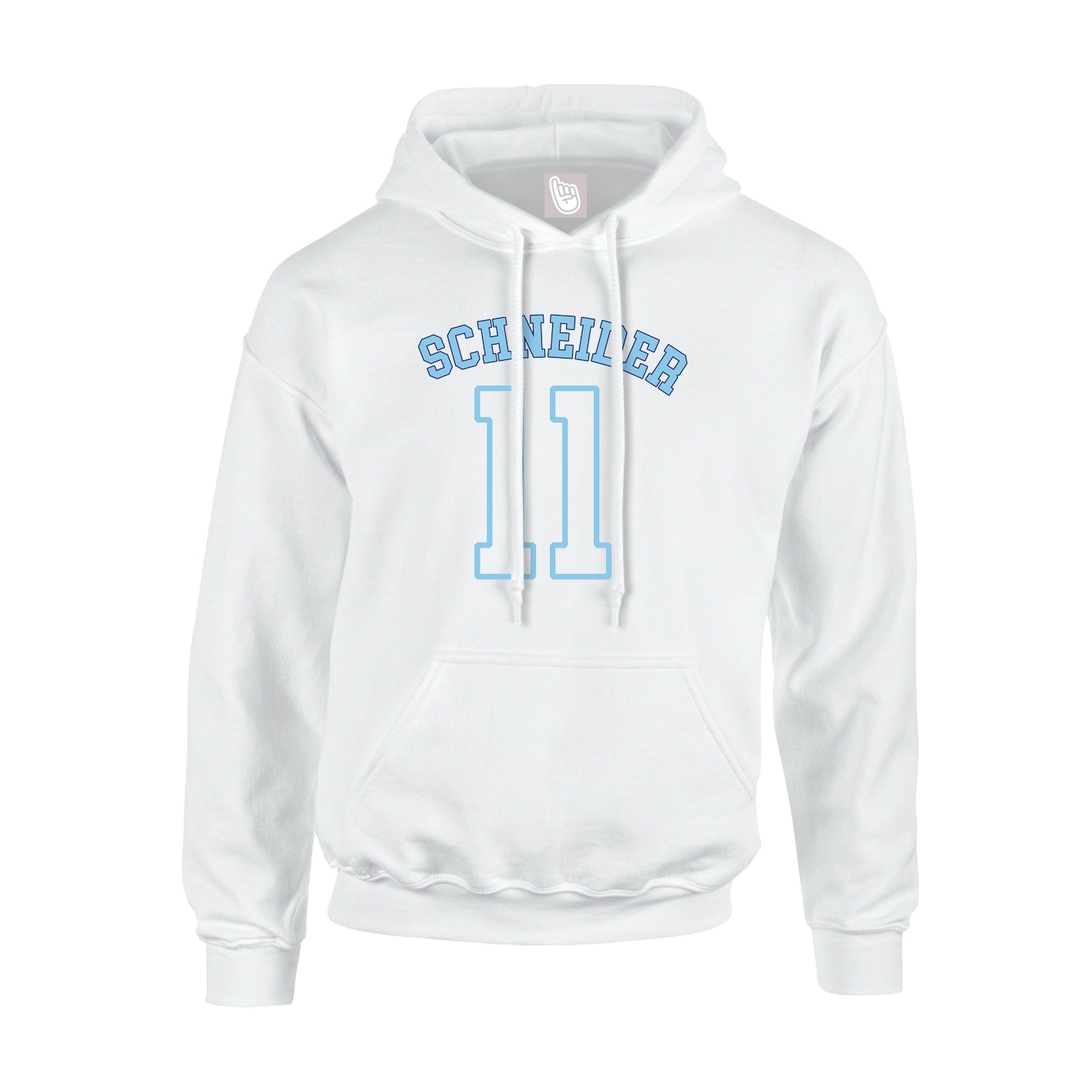 Hoodie — Shirsey Arch in White