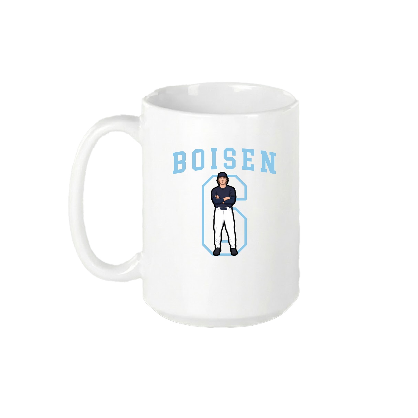 15oz Coffee Mug — Shirsey in White