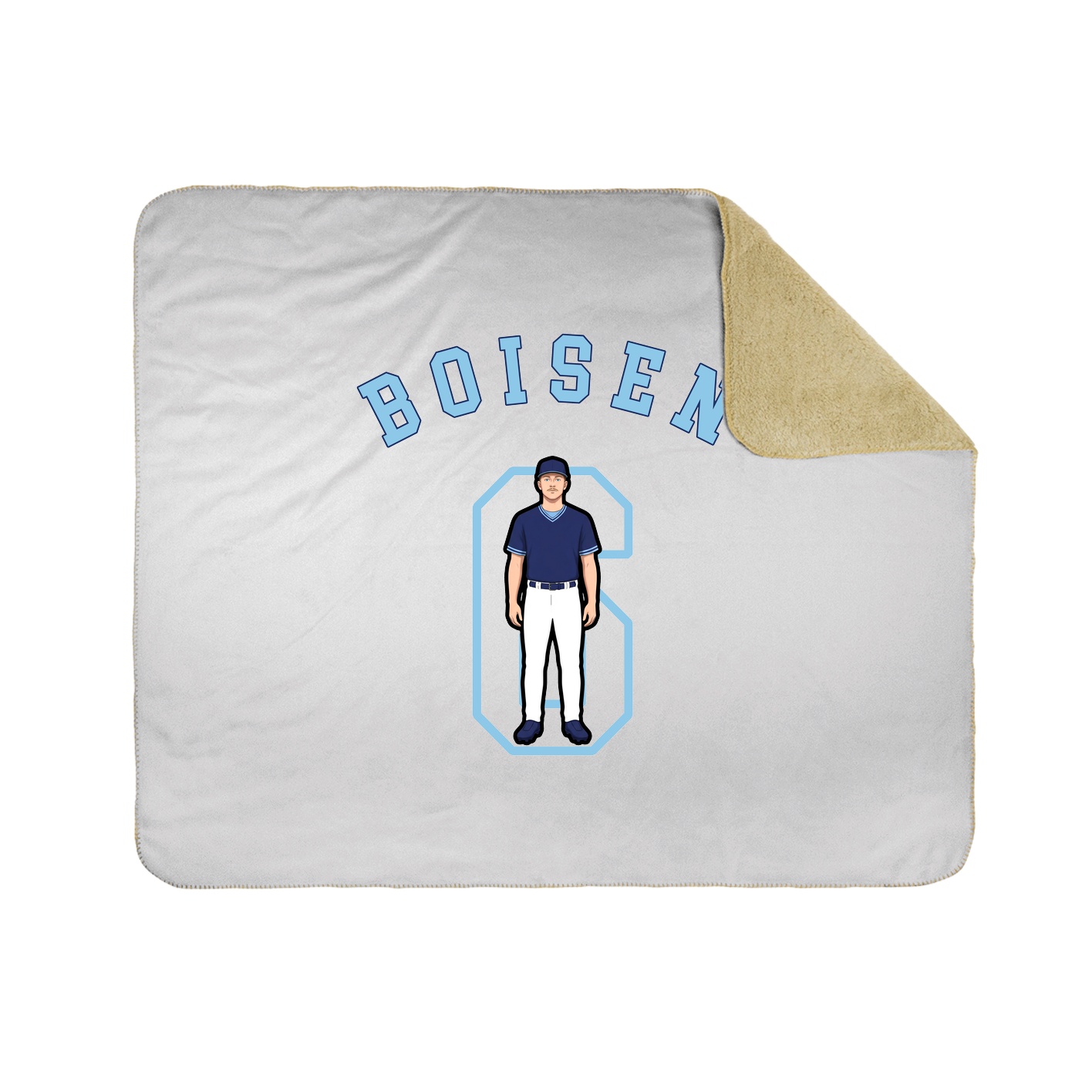 Throw Blanket — Shirsey Arch in White