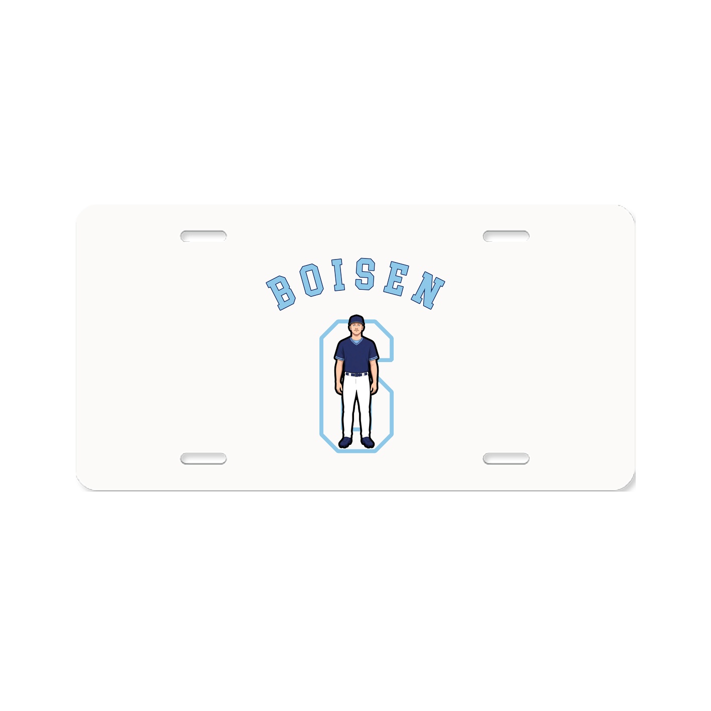 License Plate — Shirsey Arch in Classic